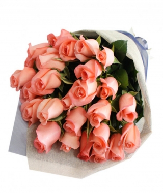 ramo de 24 rosas rosadas